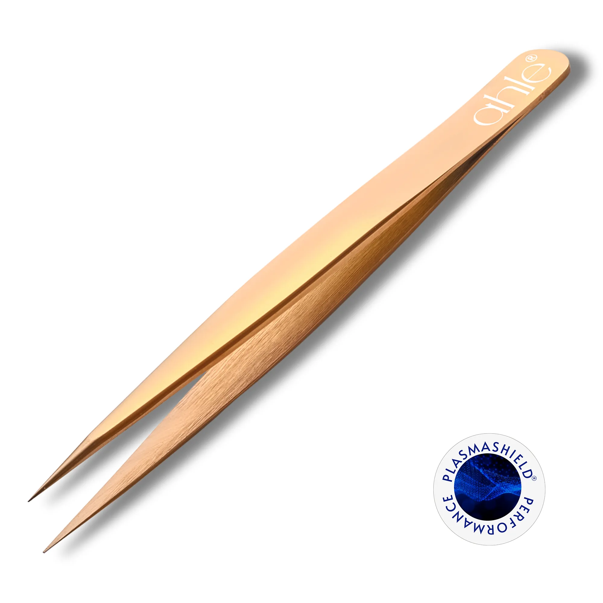 Pointed tweezers with best pointed tip tweezers designed for precision grooming, facial hair, or eyebrow shaping.