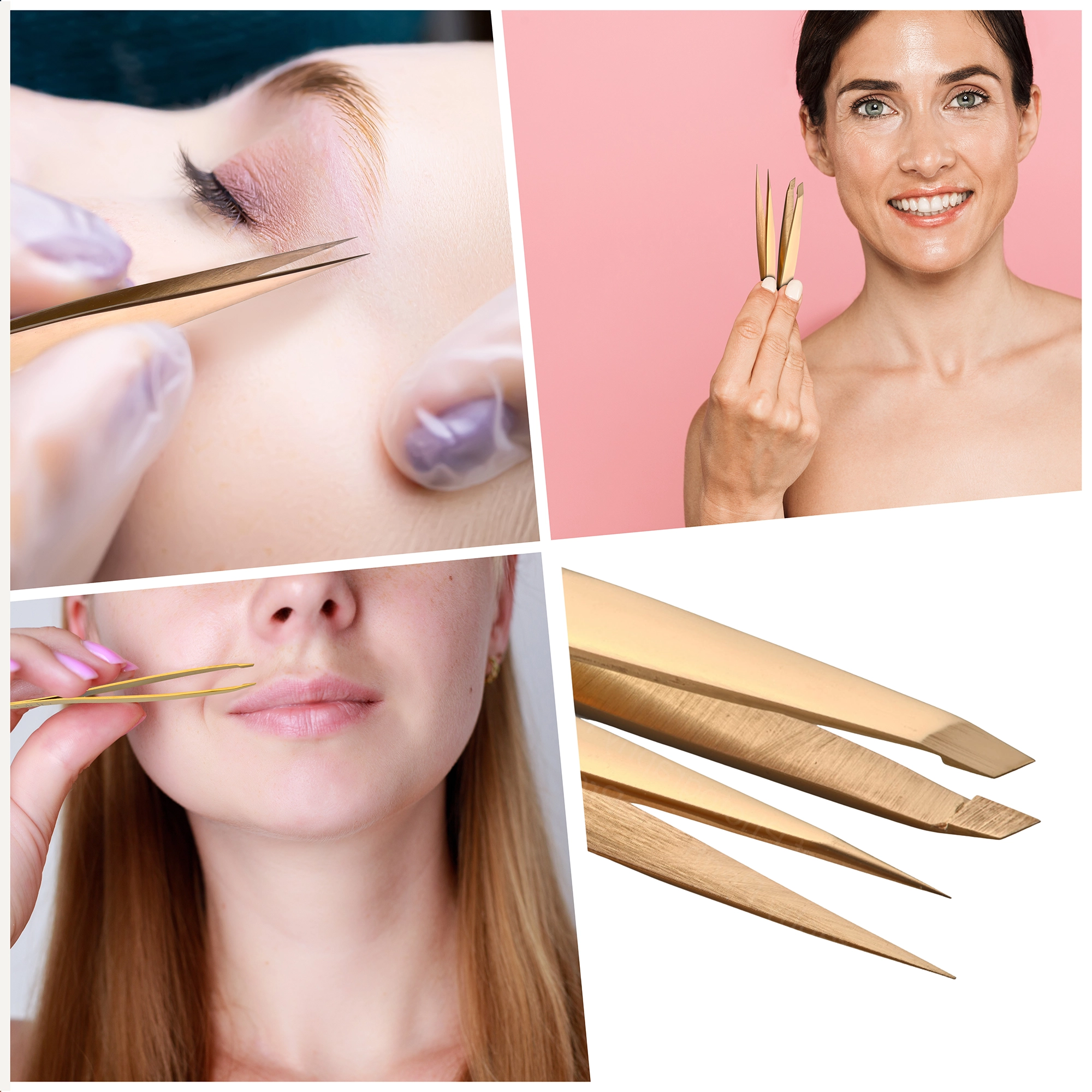 Professional tweezer set tweezer kit ingrown hair tweezers Eyebrow tweezers