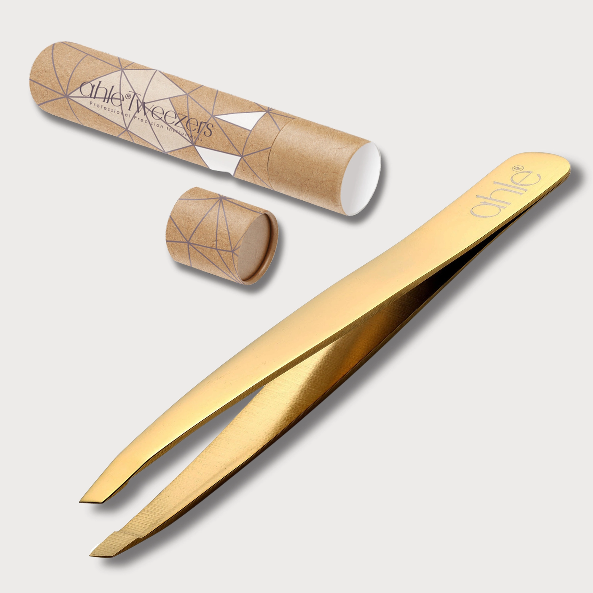slant tweezers for women and men for fine hair removal tweezers